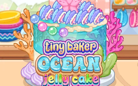 Tiny Baker Ocean Jelly Cake