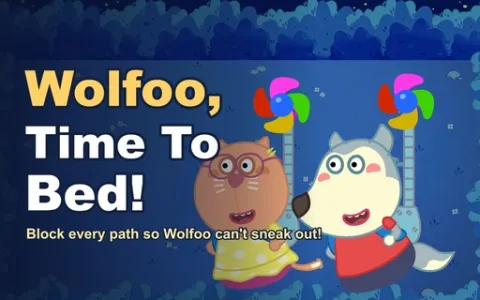 Wolfoo Time To Bed